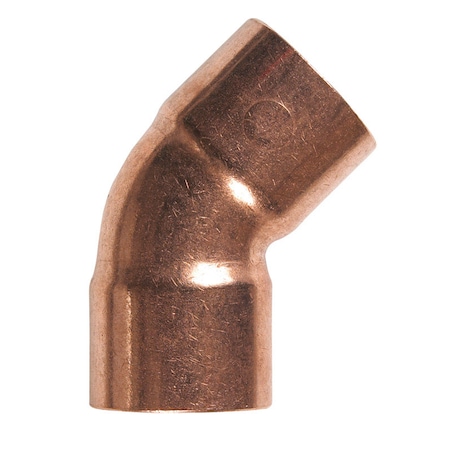 ELBOW 45 1/2X1/2 COPPER